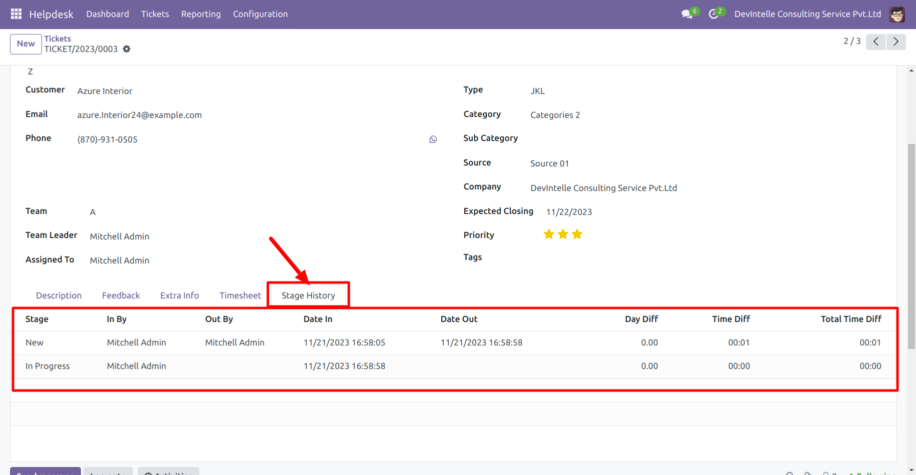 Automated notification and email templates